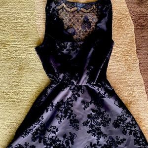 Two Tone Black dress